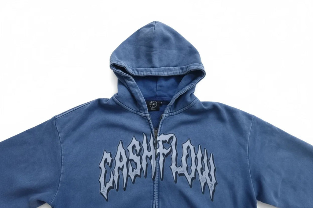 French Terry Zip Up Hoodie