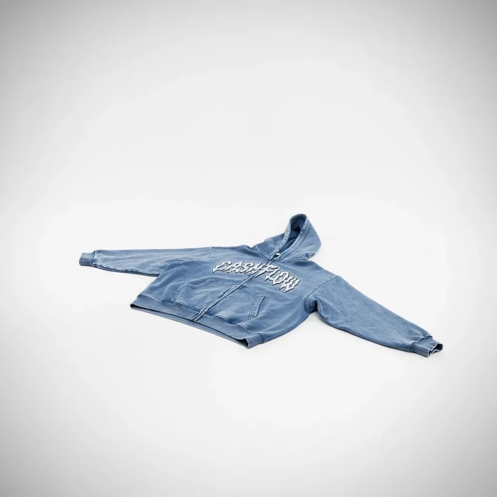 French Terry Zip Up Hoodie
