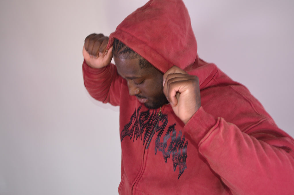 Double Zip Up Hoodie